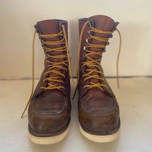 Vintage Red Wings. With BRAND NEW soles and laces.